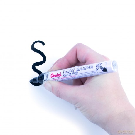Cf12marcat Paint Marker Nero 4.5mm
