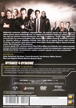 24 Godziny: Jeszcze jeden dzień [BOX] [4DVD]