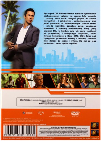 Tożsamość szpiega Sezon 2 [BOX] [4DVD]