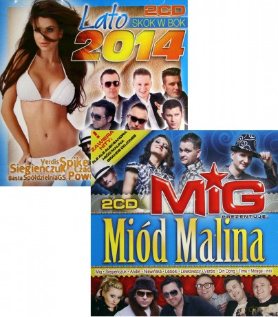 MIG Prezentuje: Miód Malina/Lato 2014: Skok w bok Pakiet [4CD]