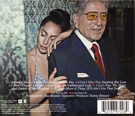 Tony Bennett & Lady Gaga: Cheek To Cheek [CD]