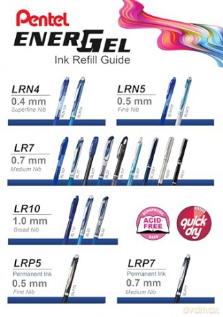 Cf12refill Energel 1.0 Nero