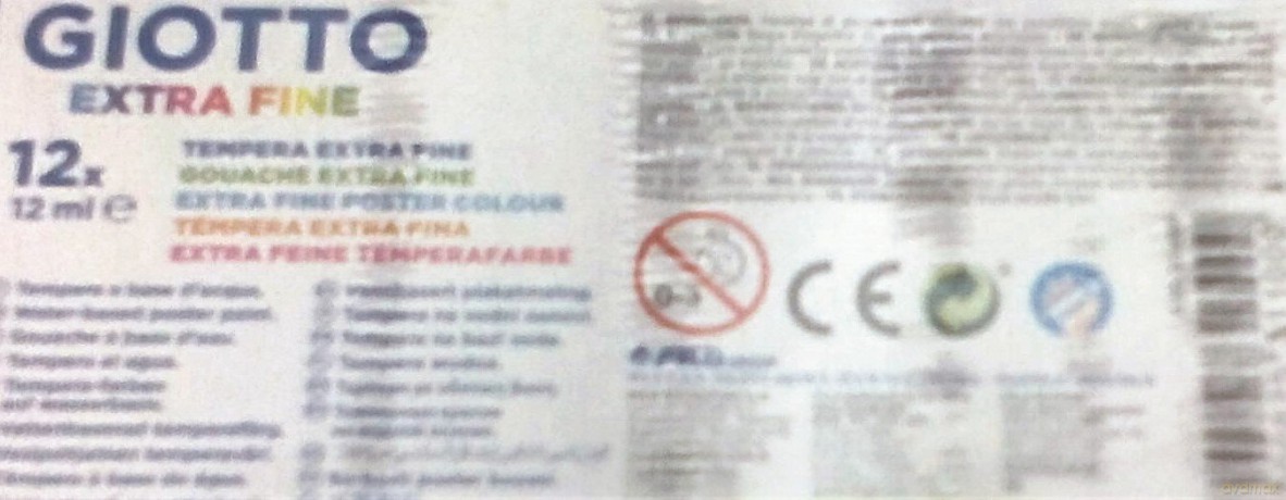Cf12tubi Giotto Tempera 12ml