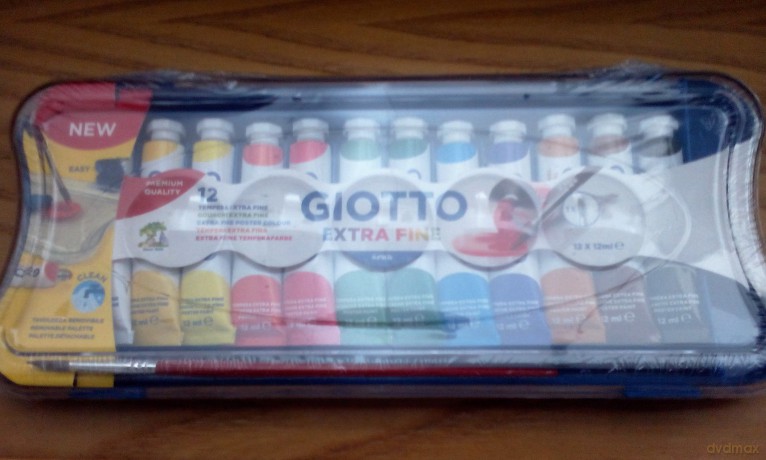 Cf12tubi Giotto Tempera 12ml