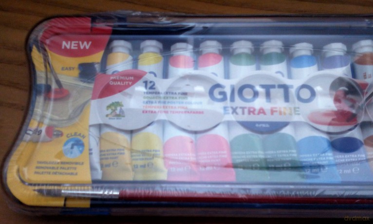 Cf12tubi Giotto Tempera 12ml