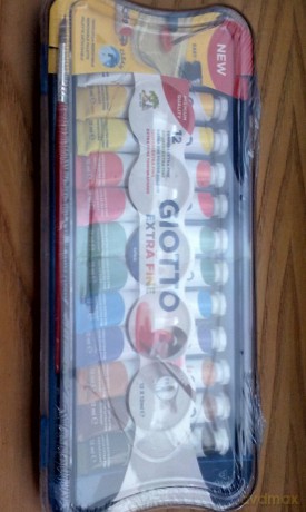 Cf12tubi Giotto Tempera 12ml