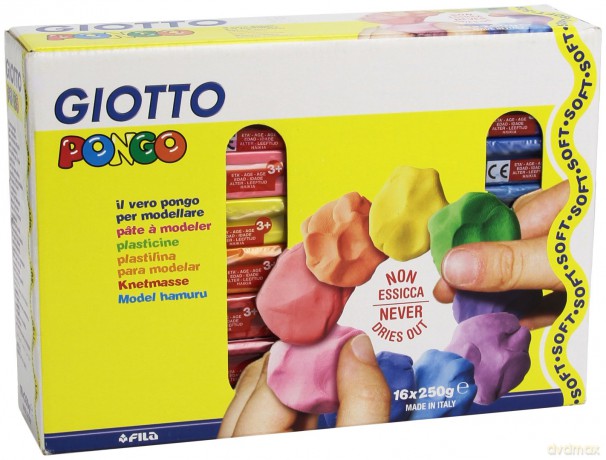 Cf16 Panetti Plastilina250g Col.Ass