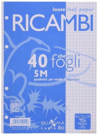 Cf1x40fg Ricambi Quaxima A5 5mm
