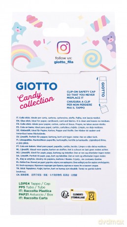 Cf2 Giotto Candy Colla Stick 20 Gr