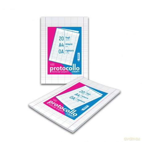 Cf20 Fogli Protocollo 60 Gr. 0b