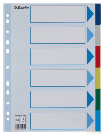 Cf20 Intercalare Ppl 6 T.Colors A4