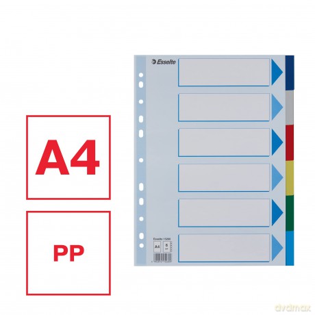 Cf20 Intercalare Ppl 6 T.Colors A4