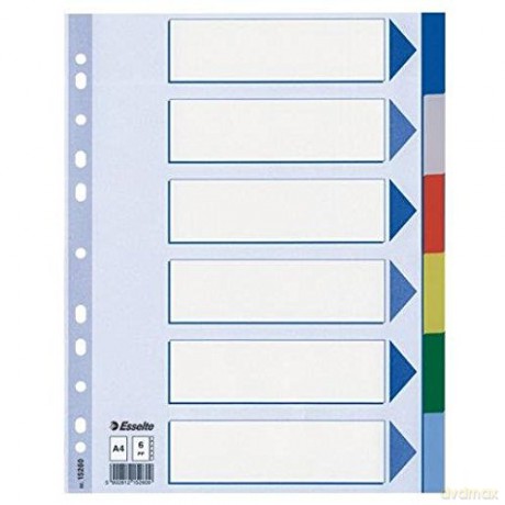 Cf20 Intercalare Ppl 6 T.Colors A4