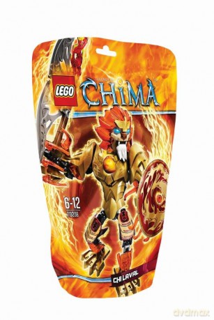 LEGO 70206 Chima Action Figures CHI LAVAL [KLOCKI]