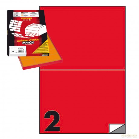 Cf200 Etichette 210x148 Rosso