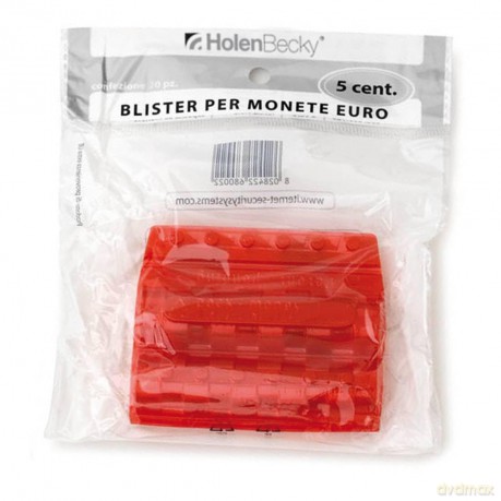 Cf20blister Monete 5 Cent. Trasp.