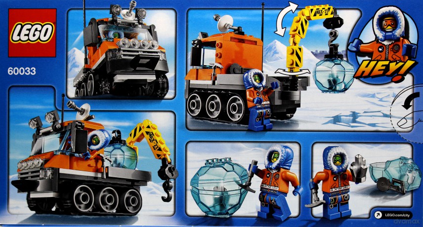 LEGO 60033 City Arctic Arktyczny łazik lodowy [KLOCKI]