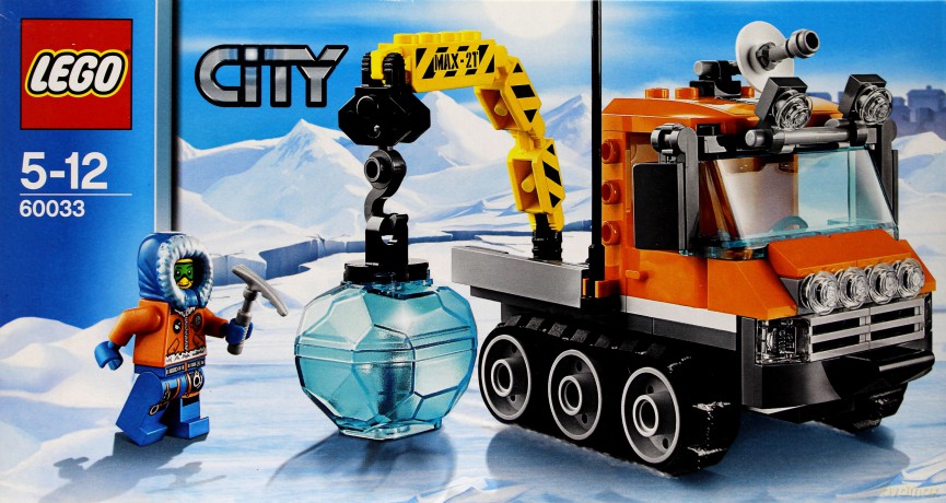 Lego 60033 City Arctic Arktyczny łazik Lodowy Klocki Dvdmaxpl