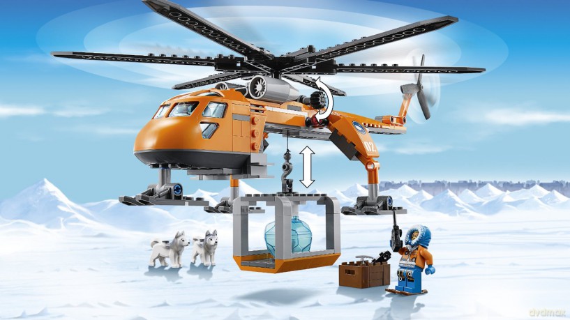 LEGO 60034 City Arctic Arktyczny helikopter dźwigowy [KLOCKI]