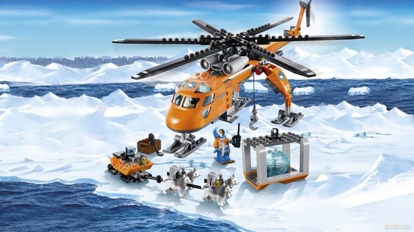 LEGO 60034 City Arctic Arktyczny helikopter dźwigowy [KLOCKI]
