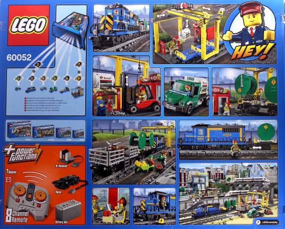 LEGO 60052 City Trains Pociąg towarowy [KLOCKI]