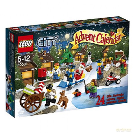 LEGO 60063 City Town Kalendarz adwentowy LEGO City [KLOCKI]
