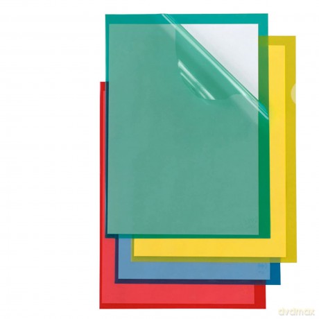 Cf25 Buste A L Poli A4 Buccia Blu