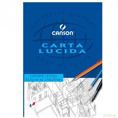 Cf25blocco Carta Lucida 10fg.A4 80g