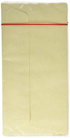 Cf25buste Pergamena 11x22 Crema