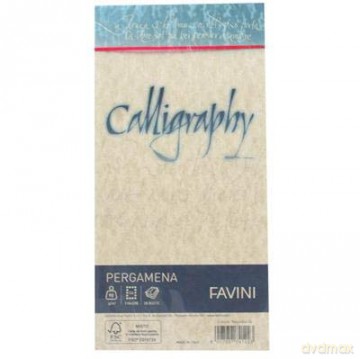 Cf25buste Pergamena 11x22 Nocciola