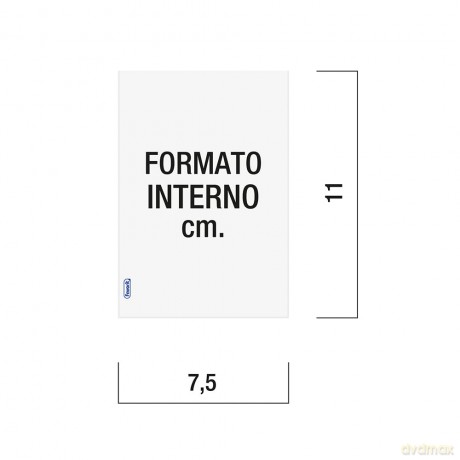 Cf25buste Upocket Carta Id.7 5x11 5