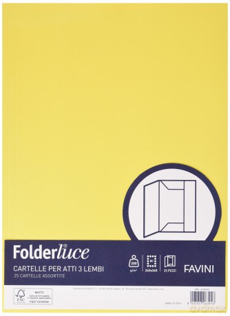 Cf25cartelline 3 Lembi Col Ass