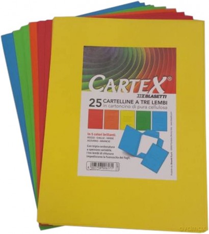Cf25cartelline Cartex 3l Verde
