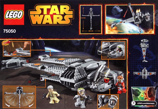 LEGO 75050 Gwiezdne Wojny TM B-Wing (Star Wars) [KLOCKI]