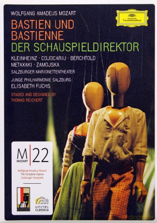 Various Mozart 22: Mozart:Bastien Und Bastienne, Schauspiel [DVD]
