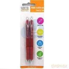 Cf2pz Penna Scatto Gel 0 7mm Rosso