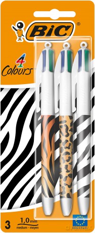 Cf3 Bic 4 Colori Animalier