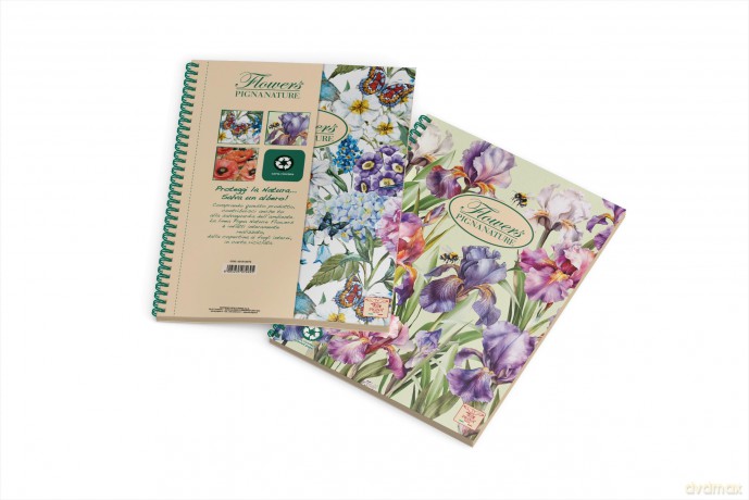 Cf3 Blocchi A4 Spir Nature Flower