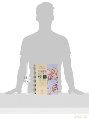 Cf3 Blocchi A4 Spir Nature Flower