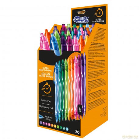 Cf30penna Gel-Ocity Qd Col. Assorti