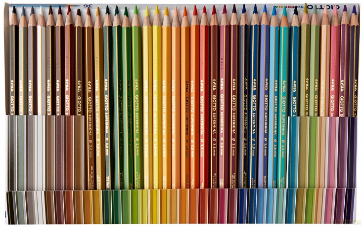 Cf36pastelli Giotto Supermina