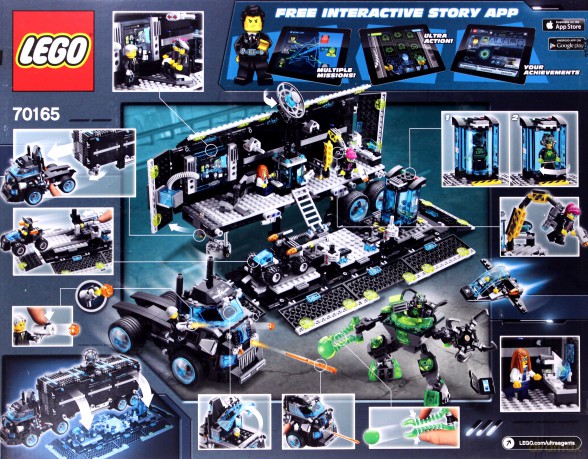 LEGO 70165 Agents Centrala ultra agentów [KLOCKI]
