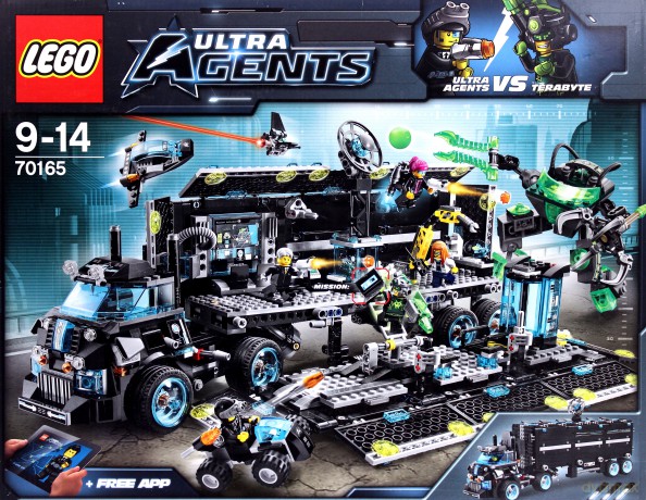 LEGO 70165 Agents Centrala ultra agentów [KLOCKI]