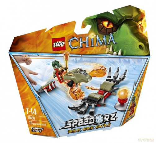 LEGO 70150 Chima Speedorz Płonące pazury [KLOCKI]