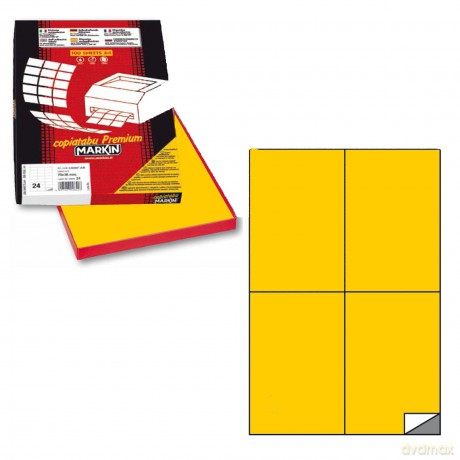 Cf400 Etichette Giallo 105x148
