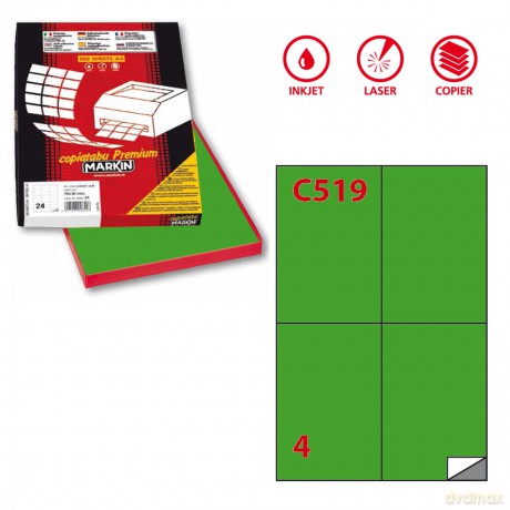 Cf400 Etichette Verde 105x148