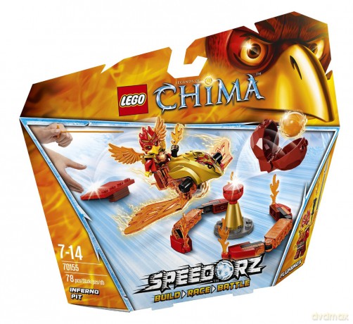 LEGO 70155 Chima Speedorz Ognista jama [KLOCKI]