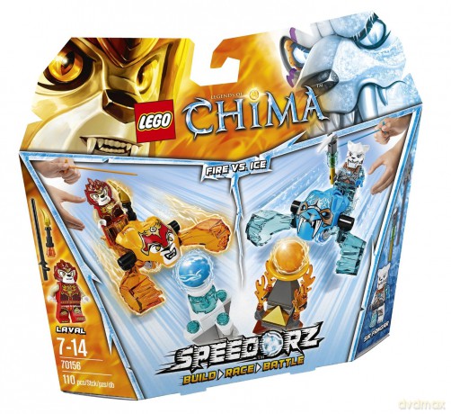 LEGO 70156 Chima Speedorz Walka ognia z lodem [KLOCKI]