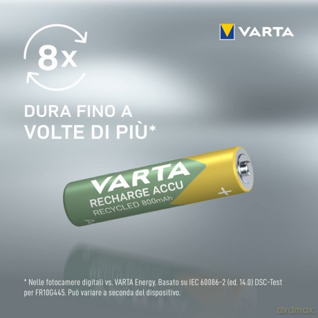 Cf4ricaricabili Recycled Aaa 800mah