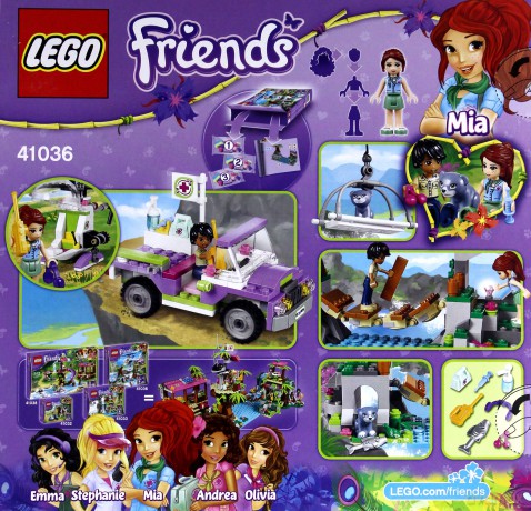 LEGO 41036 Friends Ratunek niedźwiadka [KLOCKI]